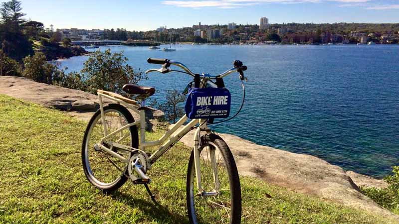 Nothing beats a good bike ride so hop on a bike and explore the world famous Manly beach!